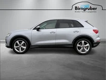 Audi Q3 35 TDI advanced exterieur in L5 Florettsilber Metallic