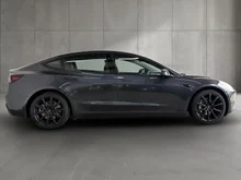 Tesla Model 3 Long Range AWD 75kWh in dunkelgrau - normal