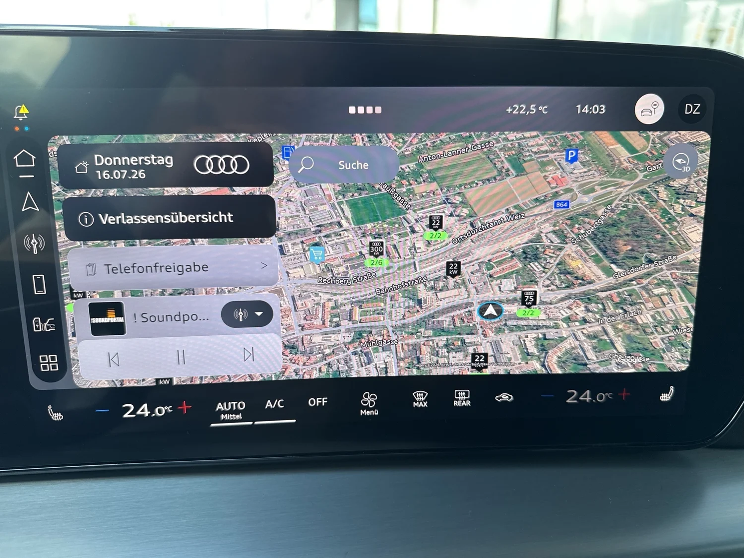 Bild eines Audi Q4 Sportback e-tron quattro