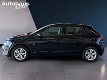 VW Polo Comfortline TSI DSG in Deep Black Perlef.