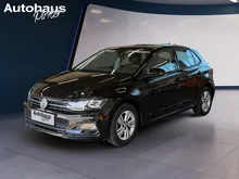 VW Polo Comfortline TSI DSG in Deep Black Perlef.