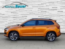 Škoda Karoq Sportline TSI DSG ACT in Phoenix-Orange Metallic