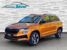 Škoda Karoq Sportline TSI DSG ACT in Phoenix-Orange Metallic