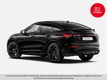 Audi Q4 Sportback e-tron quattro in Mythosschwarz metallic