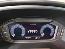 Audi A1 Sportback 25 TFSI intense in Mythosschwarz Metallic