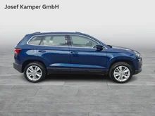 Škoda Karoq Ambition SC TDI in Lava-Blau Metallic