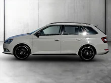 Škoda Fabia Combi MONTE CARLO TSI in Stahl-Grau