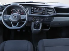 VW Transporter Doka-Pritsche TDI in B4 Candy-Weiß