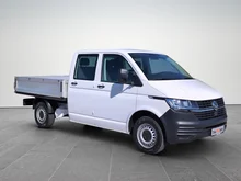 VW Transporter Doka-Pritsche TDI in B4 Candy-Weiß