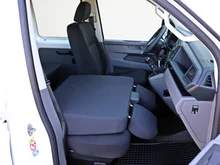 VW Transporter Doka-Pritsche TDI in B4 Candy-Weiß