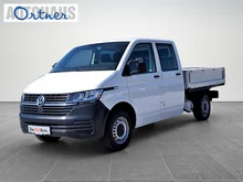 VW Transporter Doka-Pritsche TDI in B4 Candy-Weiß