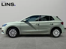 Škoda Fabia Essence in Timiano-Grün