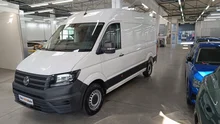 VW Crafter 35 Kasten L3H3 TDI Heck Single in candyweiß