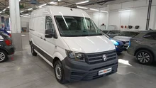 VW Crafter 35 Kasten L3H3 TDI Heck Single in candyweiß