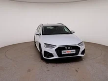 Audi A4 Avant 35 TDI S line in GLETSCHERWEISS METALLIC