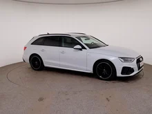 Audi A4 Avant 35 TDI S line in GLETSCHERWEISS METALLIC