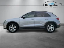 Audi Q3 35 TDI advanced exterieur in L5 Florettsilber Metallic