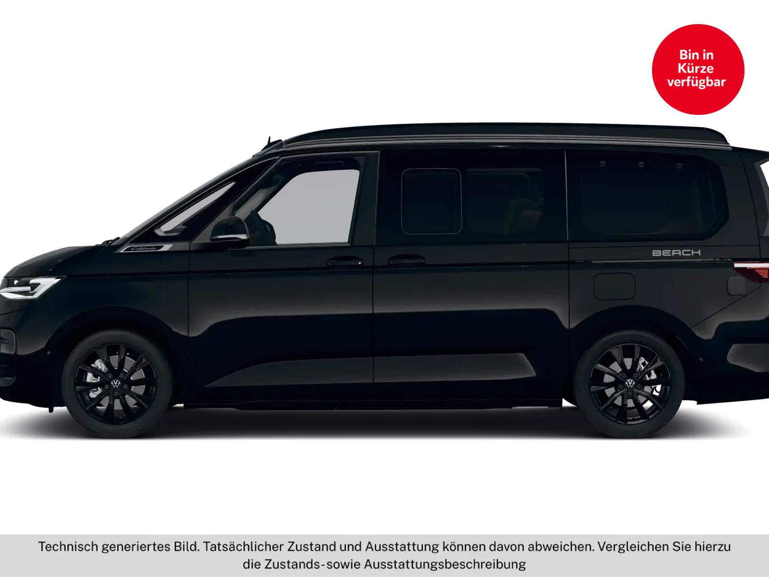Bild eines VW California Beach eHybrid 180 kW 4M
