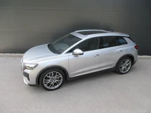 Audi Q4 e-tron 45 e-tron in L5 Florettsilber Metallic