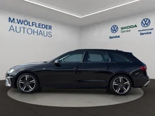 Audi A4 Avant 35 TDI S line in Mythosschwarz Metallic