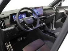 Škoda Kodiaq RS 4x4 TSI DSG in Moon-Weiß Metallic