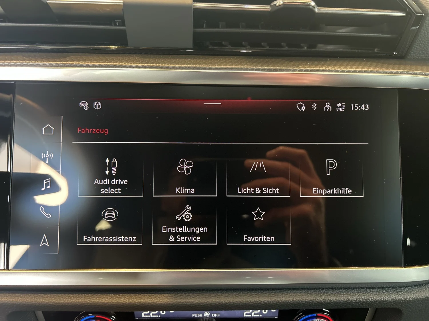 Bild eines Audi Q3 Sportback 40 TDI quattro admired