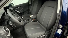 Audi Q2 30 TFSI admired in navarrablau metallic