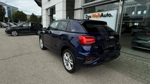 Audi Q2 30 TFSI admired in navarrablau metallic