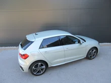 Audi A1 Sportback 25 TFSI S line in N8 Tausilber Metallic