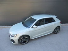 Audi A1 Sportback 25 TFSI S line in N8 Tausilber Metallic