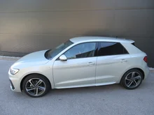 Audi A1 Sportback 25 TFSI S line in N8 Tausilber Metallic