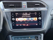 VW Tiguan Allspace R-Line TDI 4MOTION DSG in weiss - metallic-perleffekt