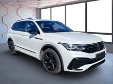VW Tiguan Allspace R-Line TDI 4MOTION DSG in weiss - metallic-perleffekt