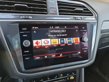 VW Tiguan Allspace R-Line TDI 4MOTION DSG in weiss - metallic-perleffekt