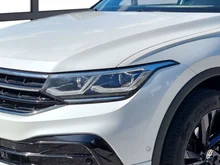 VW Tiguan Allspace R-Line TDI 4MOTION DSG in weiss - metallic-perleffekt