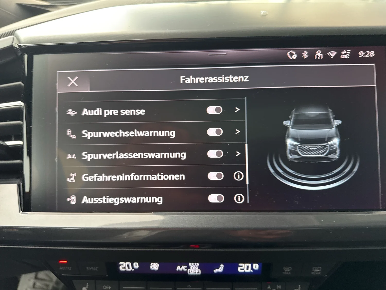 Bild eines Audi Q4 Sportback 45 e-tron