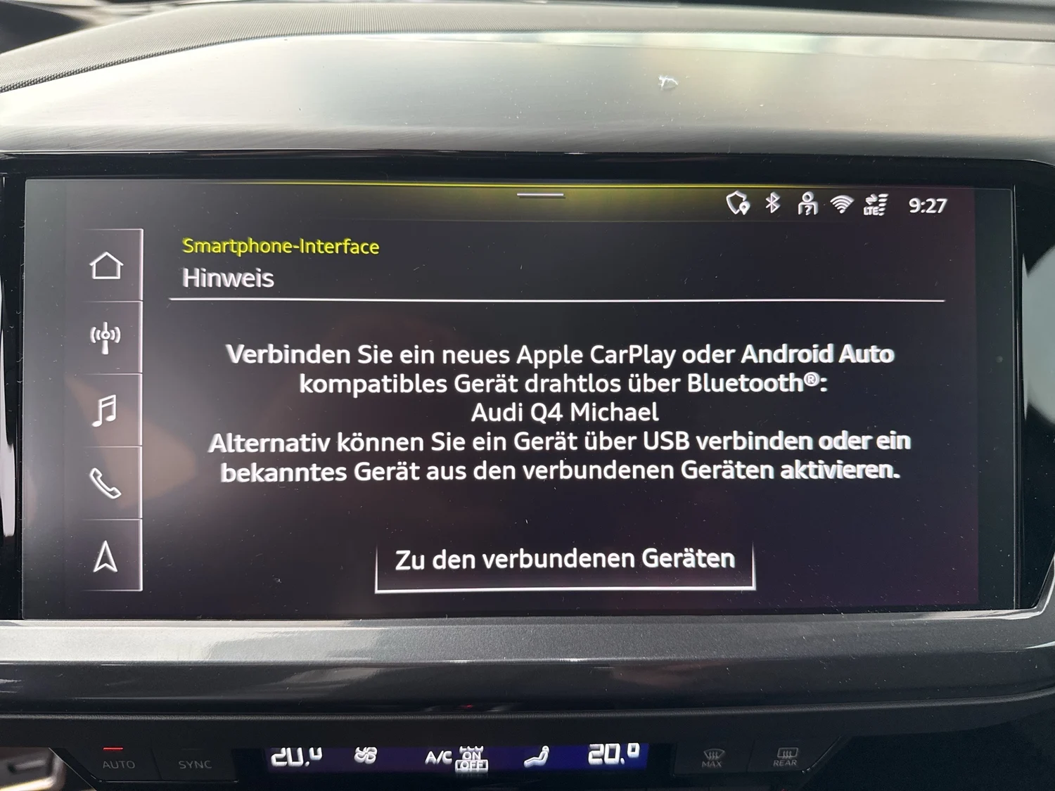 Bild eines Audi Q4 Sportback 45 e-tron