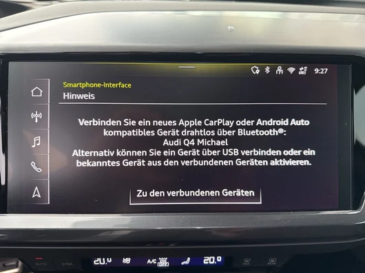 Bild eines Audi Q4 Sportback 45 e-tron