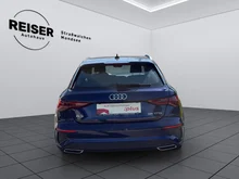 Audi A3 Sportback 35 TFSI S line exterieur in navarrablau metallic