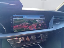 Audi A3 Sportback 35 TFSI S line exterieur in navarrablau metallic