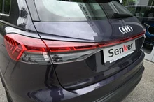 Audi Q4 e-tron 45 e-tron quattro in J6 Auroraviolett Metallic