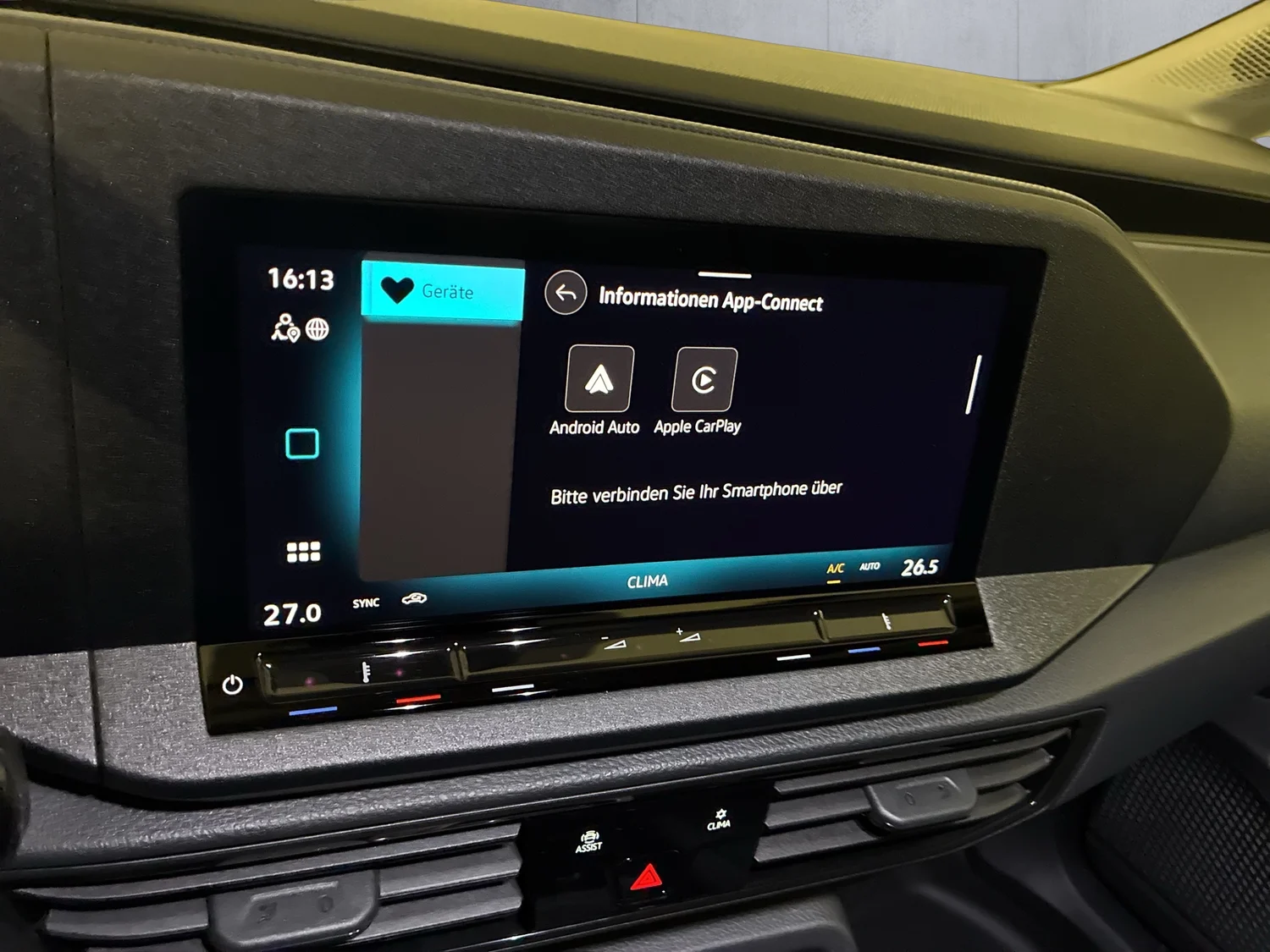 Bild eines VW Caddy Cargo TDI