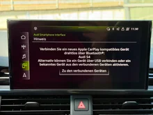 Audi S4 Avant TDI in gletscherweiß metallic