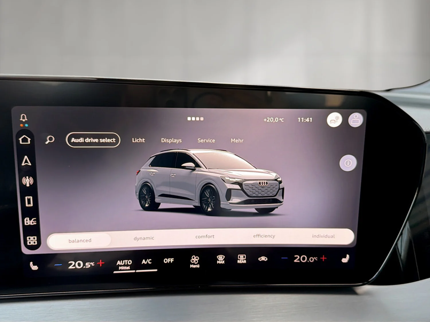 Bild eines Audi Q4 e-tron performance