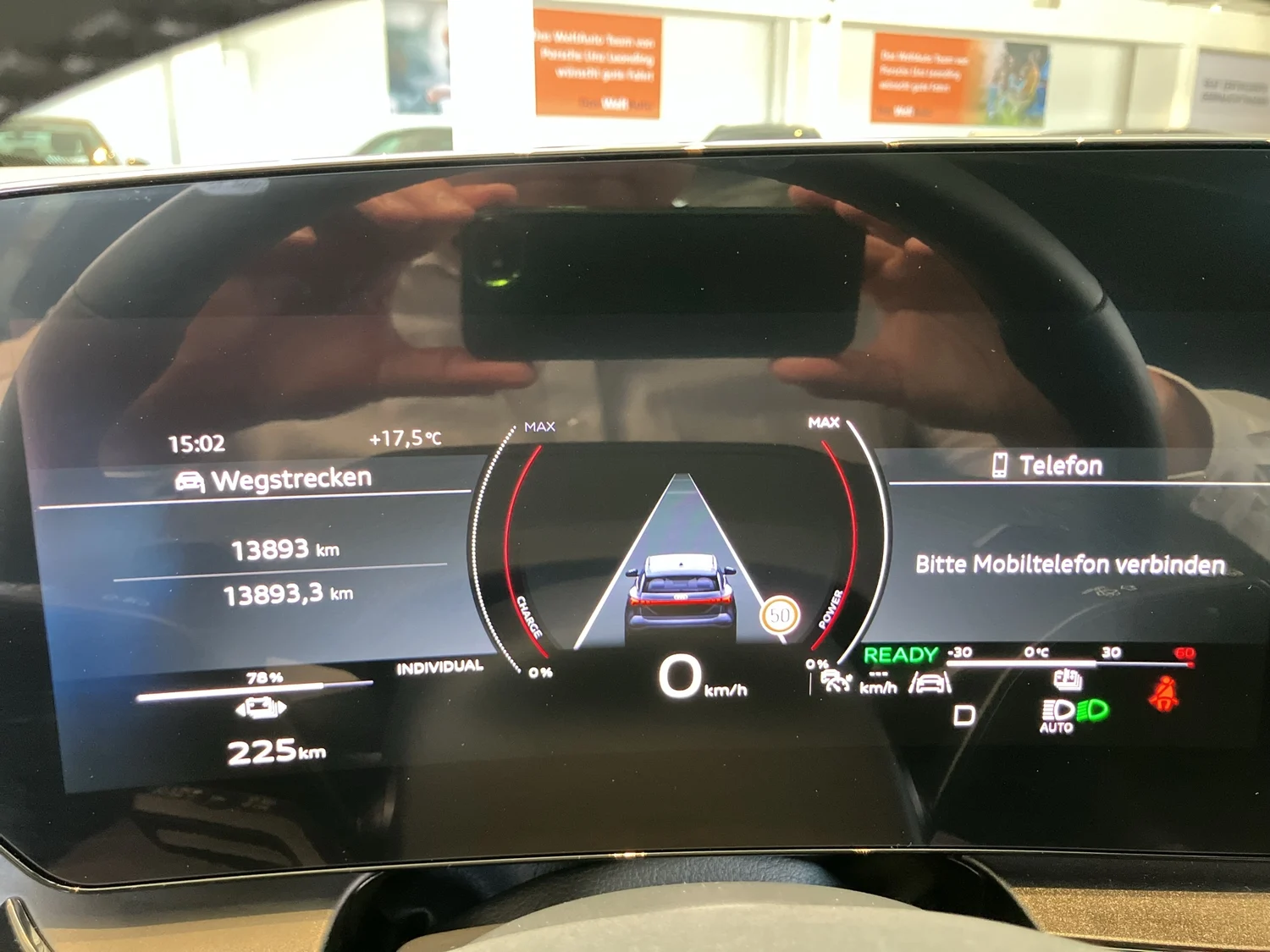 Bild eines Audi Q6 e-tron 185 kW