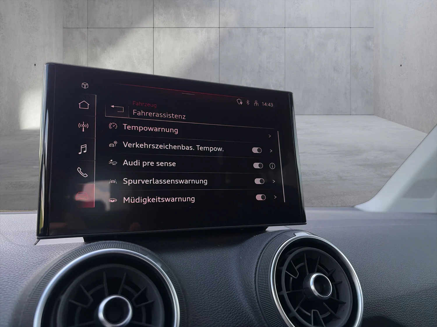 Bild eines Audi Q2 30 TFSI admired