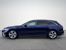 Audi A4 Avant 40 TFSI S line in 2D Navarrablau Metallic
