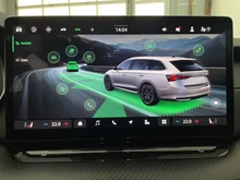 Škoda Octavia Combi 4x4 Sportline TSI DSG in Khaki-Grün Metallic