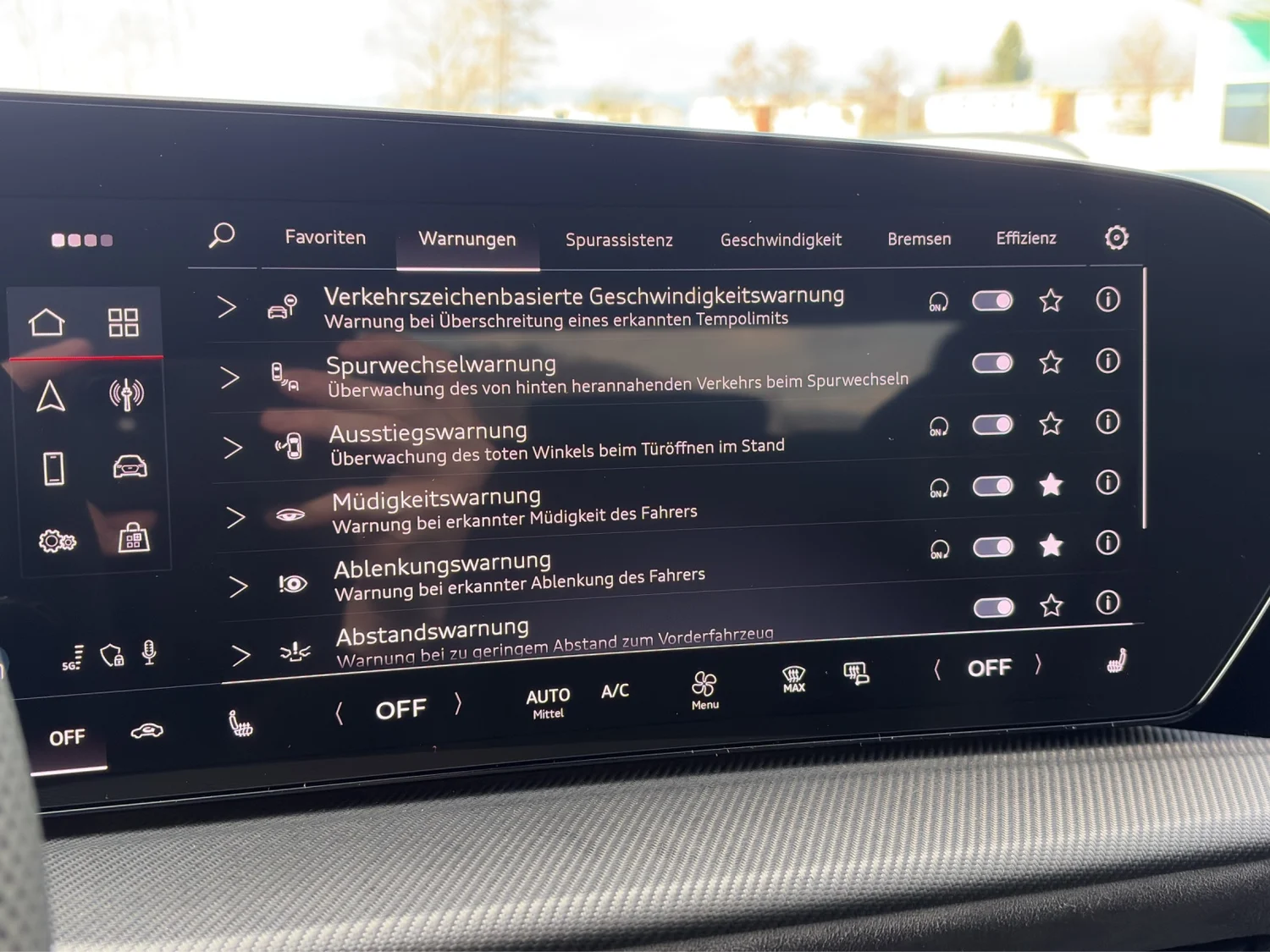Bild eines Audi SQ5 Sportback TFSI