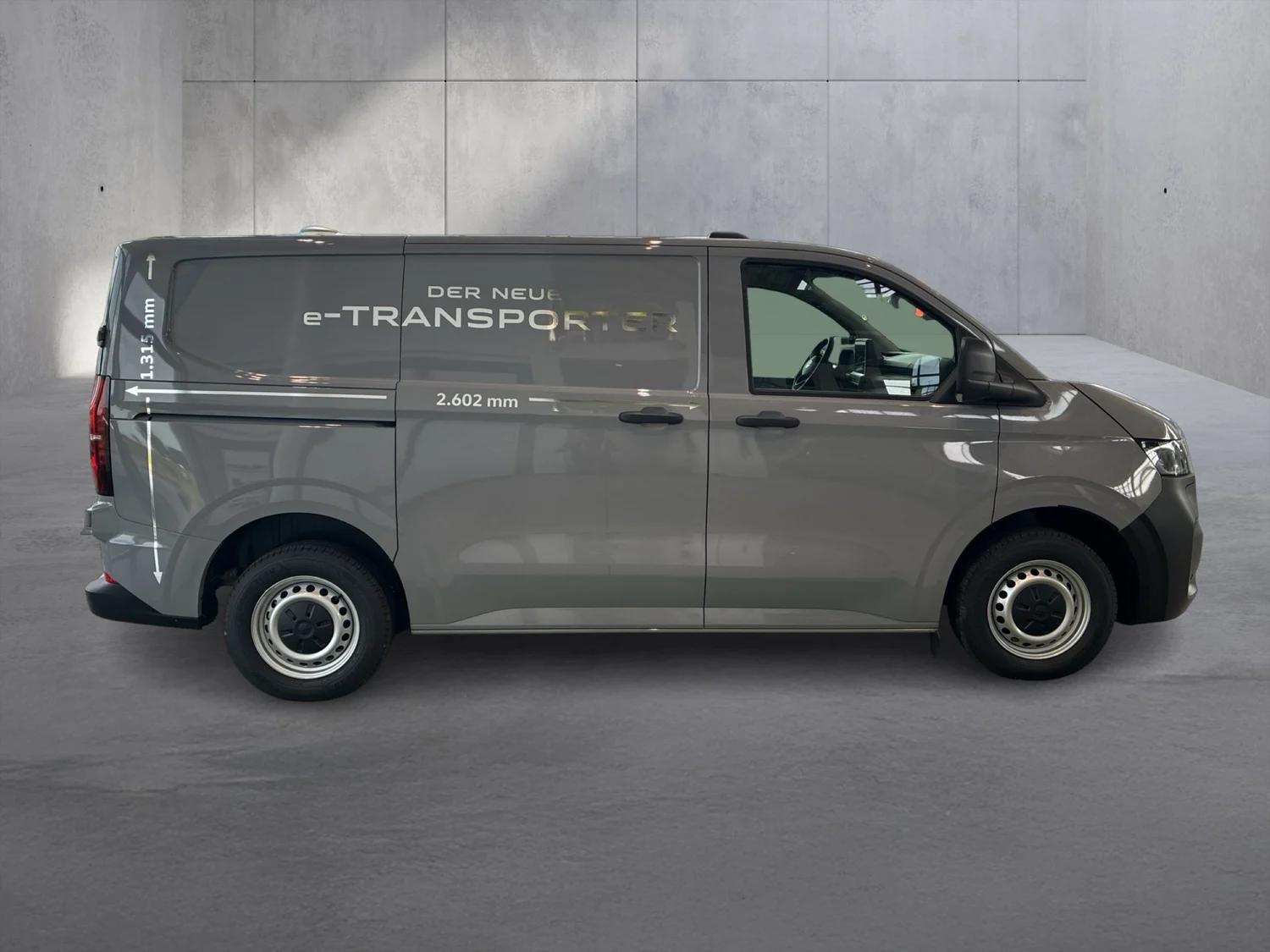 Bild eines VW e-Transporter Kastenwagen 100 kW